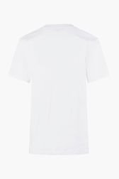 Femme - T-shirt rykiel, Blanc vue de dos