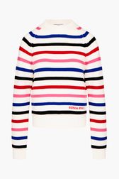 Multicolor Sailor Sweater White front view
