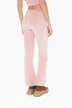 Women - Velvet Rykiel Flare Pants, Pink back worn view