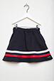 Girls Solid - Girl Short Skirt, Black front view