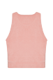 Women - Women Velvet Bra, Pink back view