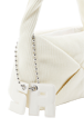 Women - Camera Demi-Pull medium knit bag, Cream details view 1