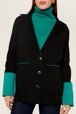 Women Maille - Women Two-Tone Suit, Black details view 4