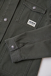 Girls Solid - Girl Printed Military Jacket - Bonton x Sonia Rykiel, Khaki details view 2