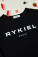 Filles - T-shirt fille logo Sonia Rykiel, Noir vue de détail 2