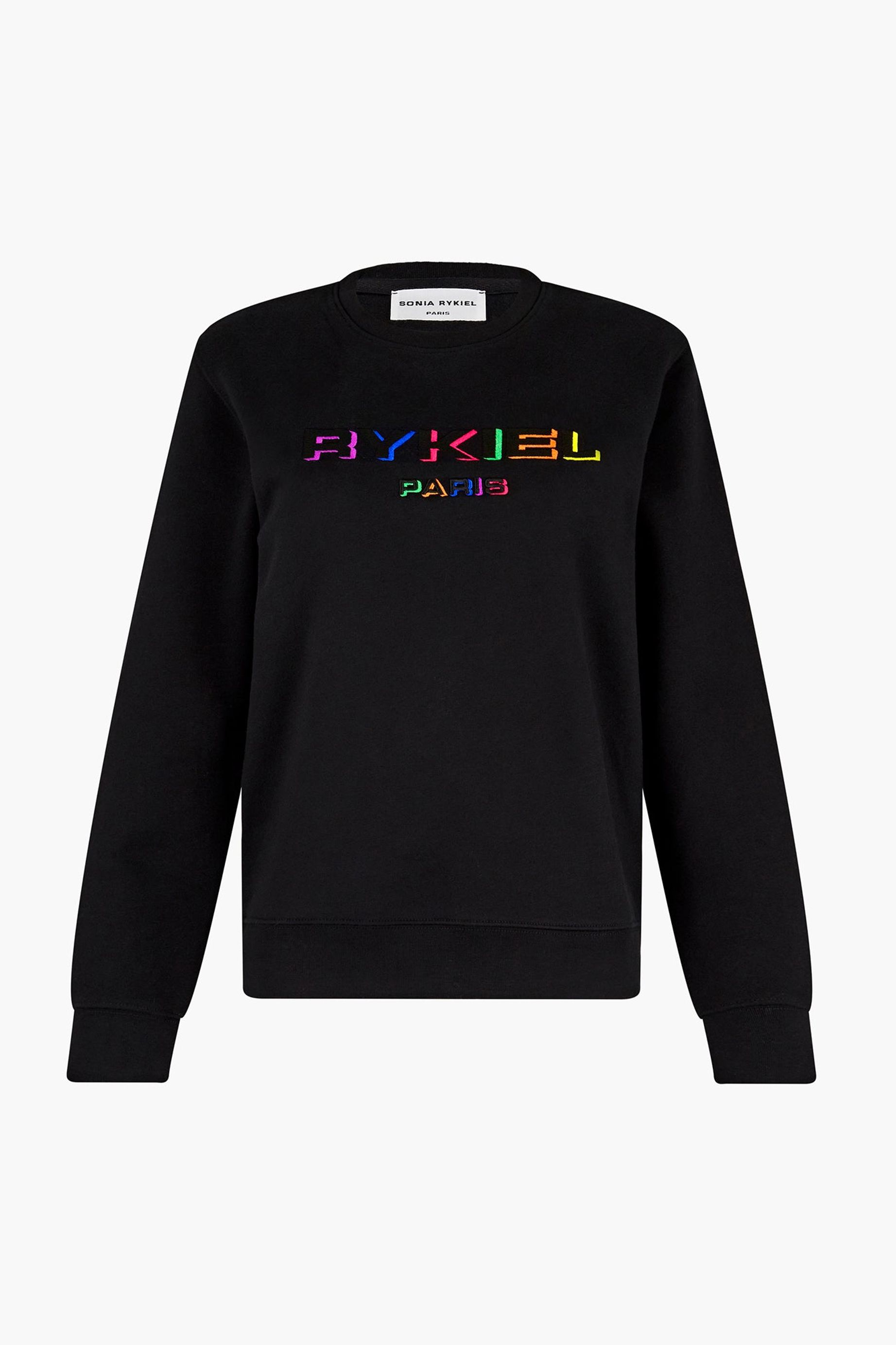 Vtg SONIA RYKIEL PARIS Made In France Velvet Sweatshirt Knitwear Trui Kleding Dameskleding Hoodies & Sweatshirts Sweatshirts 