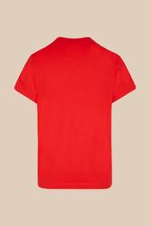 Women - Women Sonia Rykiel logo T-shirt, Red back view