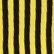 Women Poor Boy Striped Wool Scarf, Striped black/mustard 