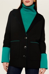 Women Maille - Women Two-Tone Suit, Black details view 1