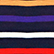 Pull marinière multicolore, Noir 