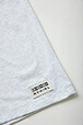 T-shirt oversize fille coton - BONTON x Sonia Rykiel Gris vue de détail 2