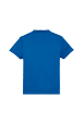 Women Solid - Women Cotton Jersey T-shirt, Prussian blue back view