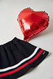 Girls Solid - Girl Short Skirt, Black details view 3
