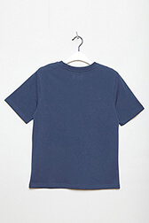 Girls Solid - BONTON x Sonia Rykiel Printed Cotton Girl T-shirt, Blue details view 4