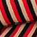 Asymmetrical striped sweater Coffee 