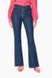 Women - High Waisted Stretch Denim Jeans, Baby blue details view 1
