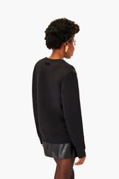 Rykiel Paris Sweatshirt Black back worn view