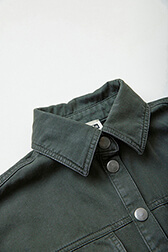 Girl Cropped Shirt - Bonton x Sonia Rykiel Khaki details view 4