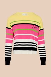 Women - Rykiel Colorblock Long Sleeve Pullover, Multico front view