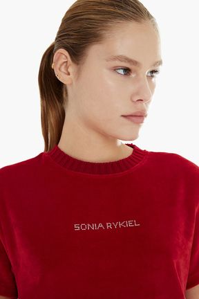Women - Velvet Rykiel T-shirt, Red details view 2