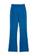Pantalon maille milano femme Bleu de prusse vue de dos