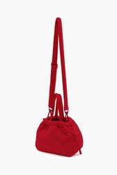 Women - Black Velvet Rykiel Bag, Red details view 2