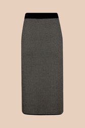 Women - Signature Mid-Length Skirt, Black back view