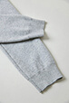 Girls Solid - Girl Knit Jogging Pants, Grey details view 1