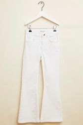 Girls - Girl Flare Jeans, White front view