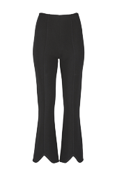 Women Maille - Women Milano Pants, Black front view
