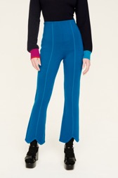 Women Maille - Women Milano Pants, Prussian blue details view 2