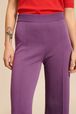 Women - Flare Pants, Purple details view 2