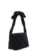 Women - Camera Demi-Pull medium knit bag, Black back view