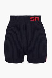 Women - SR Wool Shorts, Black front view