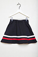 Girls Solid - Girl Short Skirt, Black back view