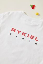 Girls - "Rykiel Girls" Print Girl T-shirt, White details view 2