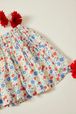 Floral Print Girl Short Skirt Multico details view 1
