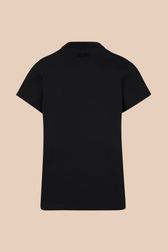 Femme - T-shirt rykiel bouche SR, Noir vue de dos