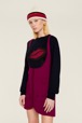 Women Maille - Sleeveless Milano Short Dress, Fuchsia details view 3