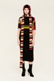 Femme Maille - Pull manches courtes alpaga colorblock femme, Multico crea vue de détail 1