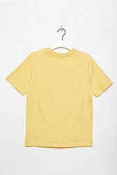T-shirt fille coton oversize BONTON x Sonia Rykiel  Jaune vue de détail 4