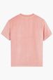 Women - Women Velvet T-shirt, Pink back view