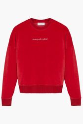 Women - Velvet Rykiel Sweatshirt, Red front view