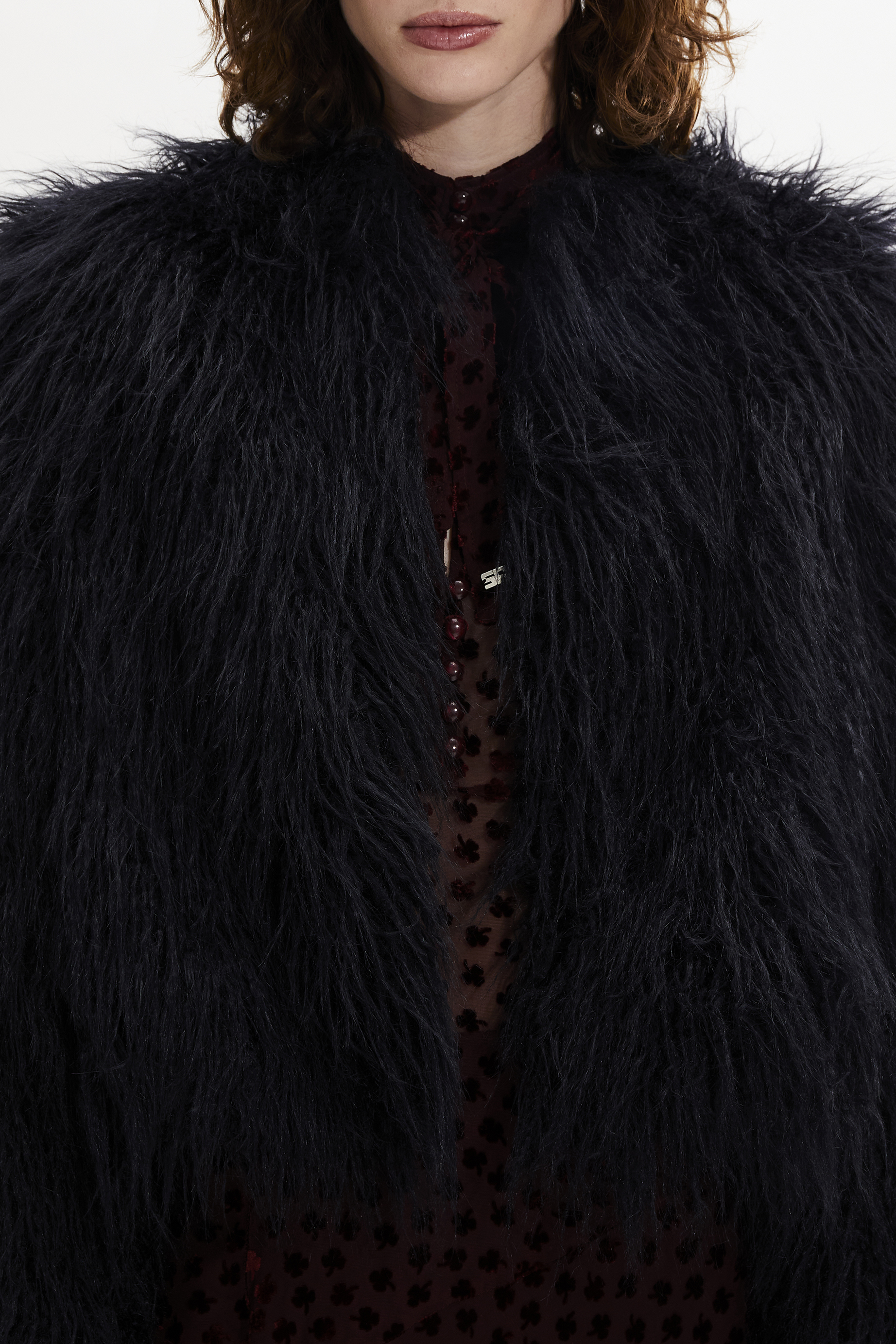 Women s Luxury Collarless Cropped Jacket Sonia Rykiel