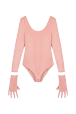 Women - Women Velvet Body, Pink front view