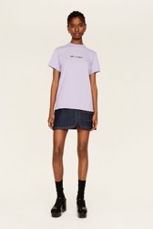 Women Solid - Multicolored Signature T-Shirt, Lilac details view 1