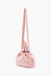 Women Mini Velvet Bag Pink details view 1