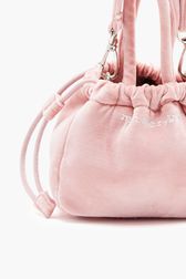Women Mini Velvet Bag Pink details view 2
