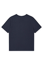 T-shirt fille coton BONTON x Sonia Rykiel  Bleu vue de dos
