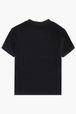 Femme - T-shirt velours rykiel, Noir vue de dos